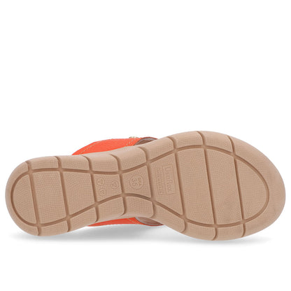 Chinelo Baixo Couro Enfeite Rebite