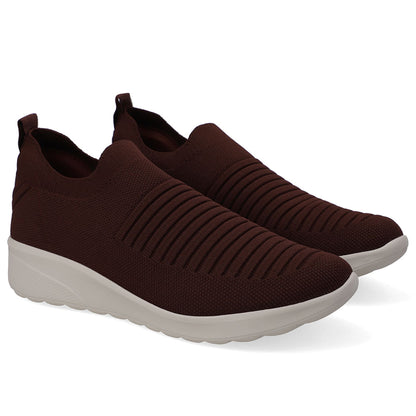 Tênis Slip On Tricot Casual