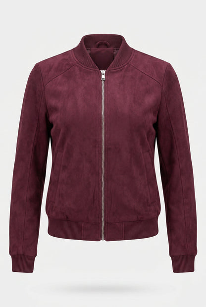 Jaqueta feminina suede 61465