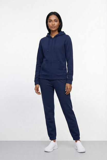 Jaqueta feminina moletom com capuz 61377